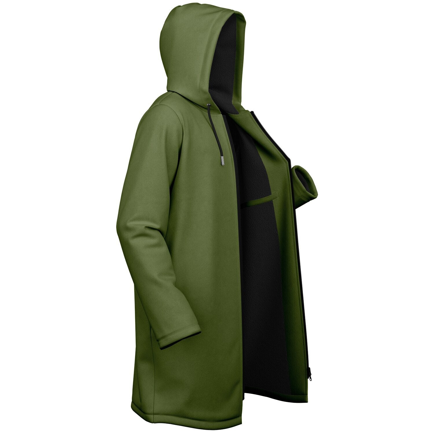 Green Moss Zip Jacket