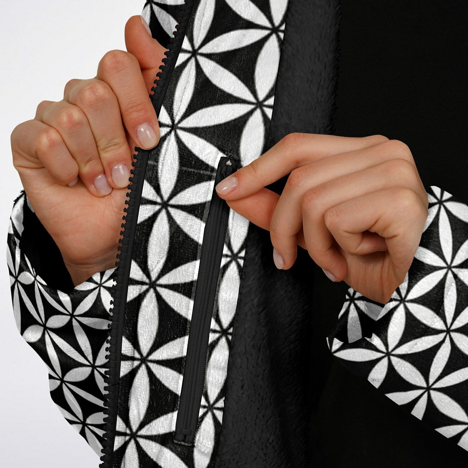 Flower of Life Zip Jacket