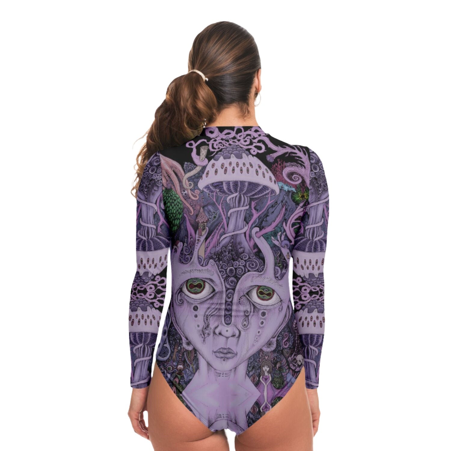 MUSHROOM MIND - LONG SLEEVE BODYSUIT