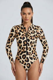 LEOPARD ONE PIECE SWIMSUIT