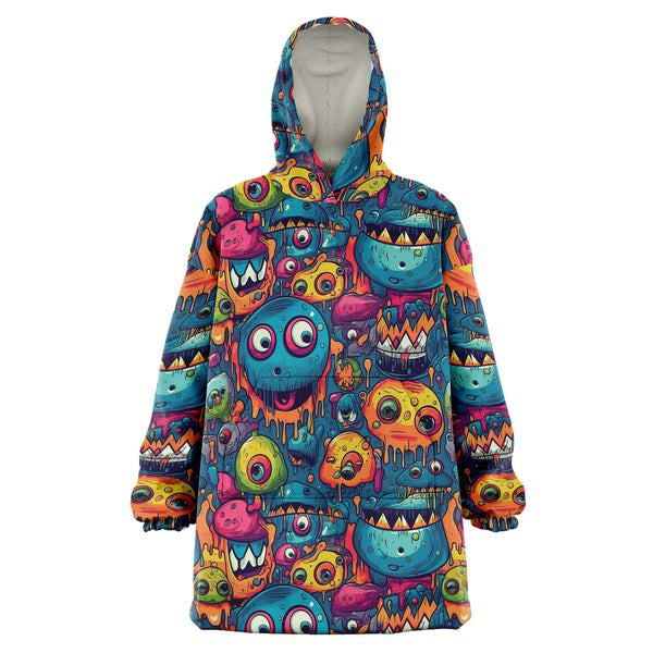 MELTY FACES SNUGGLE HOODIE